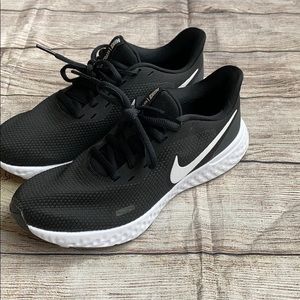 Nike black shoes